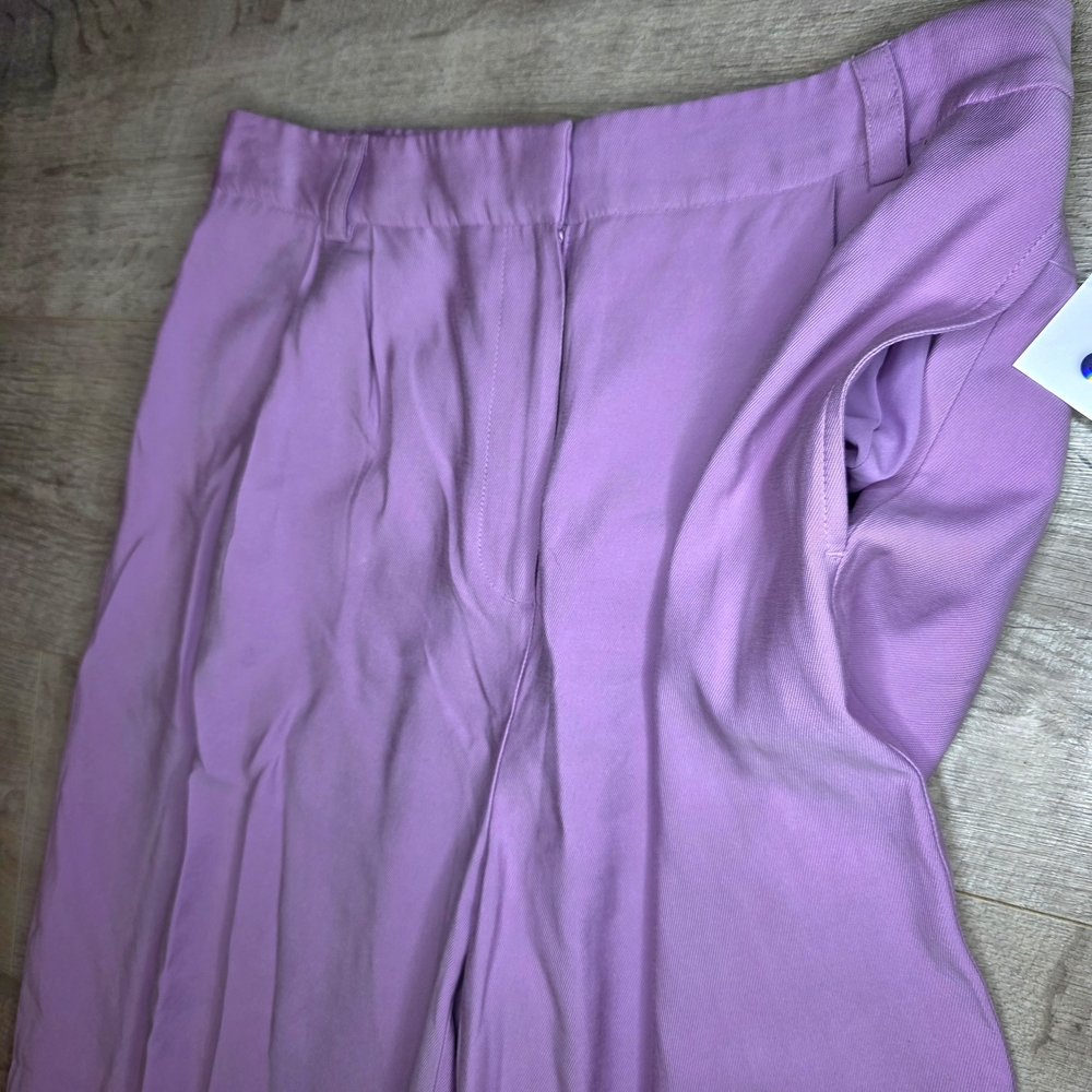 Open Edit NWT Lavender Wide-Leg Pants From Nordstrom - Picture 4 of 11
